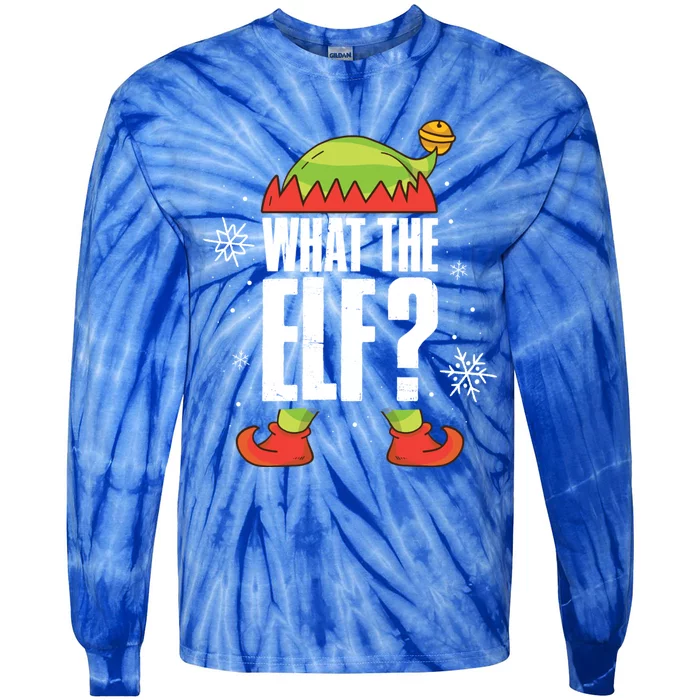 What The Elf Great Gift Tie-Dye Long Sleeve Shirt