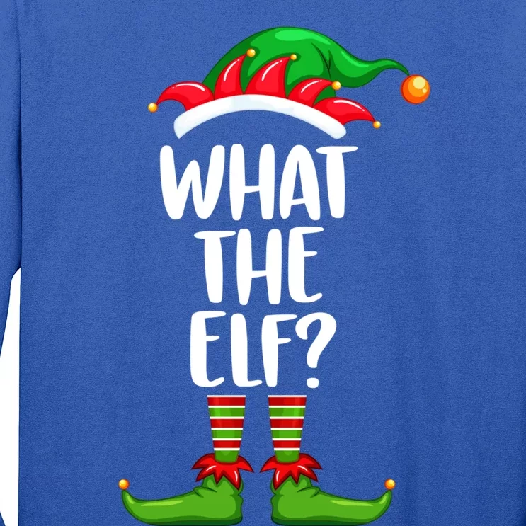 What The Elf Gift Matching Family Group Christmas Costume Gift Long Sleeve Shirt