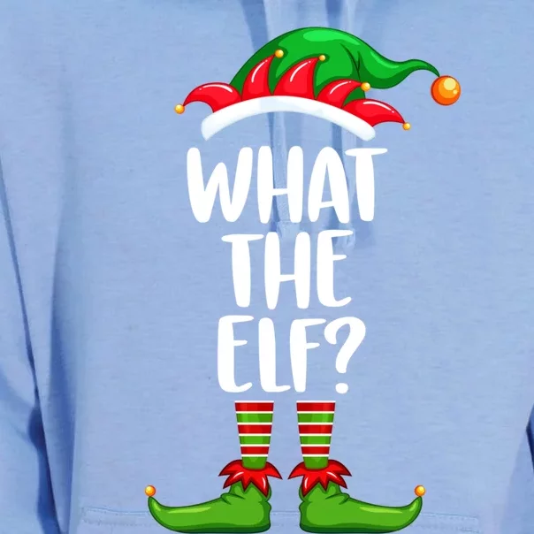 What The Elf Gift Matching Family Group Christmas Costume Gift Unisex Surf Hoodie