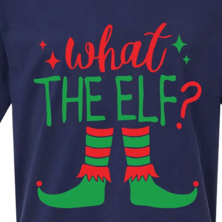 What The Elf Funny Gift Sueded Cloud Jersey T-Shirt