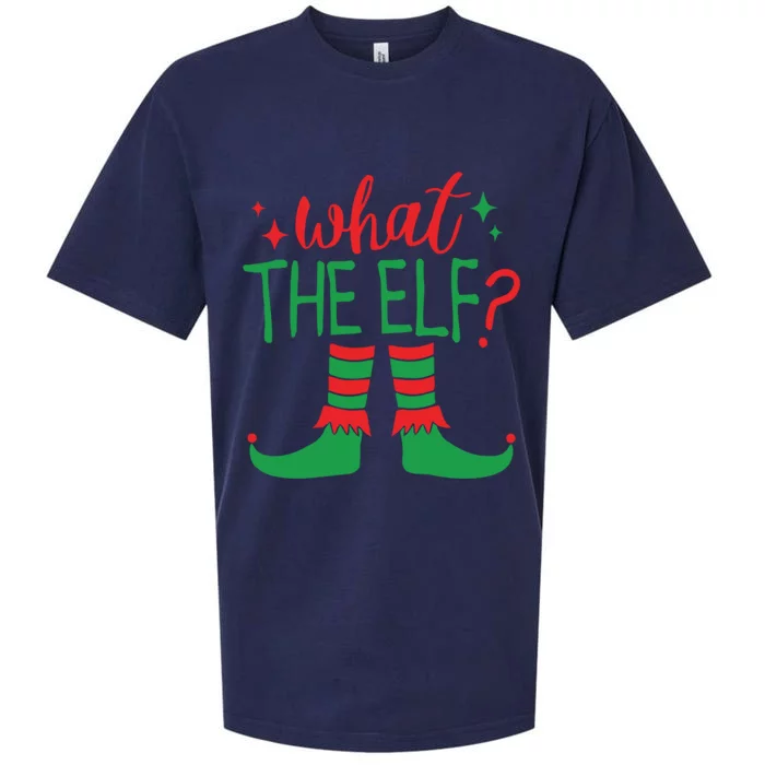 What The Elf Funny Gift Sueded Cloud Jersey T-Shirt