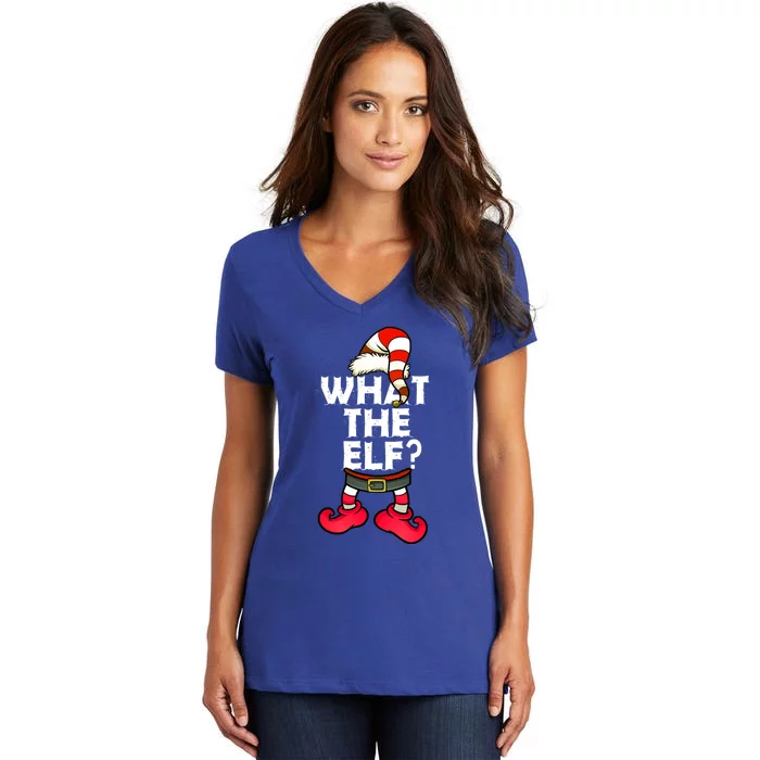 What The Elf Gift Women's V-Neck T-Shirt