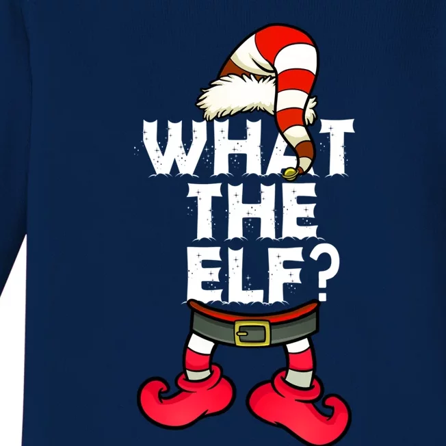 What The Elf Gift Baby Long Sleeve Bodysuit