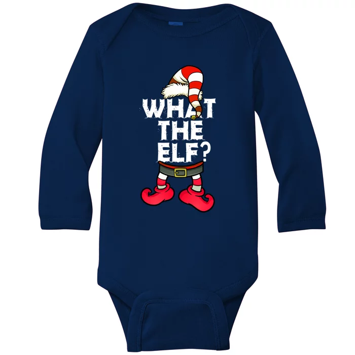 What The Elf Gift Baby Long Sleeve Bodysuit