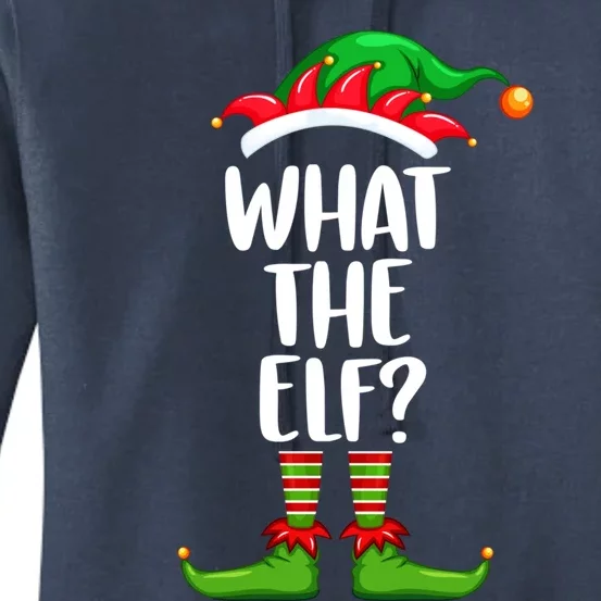 What The Elf Gift Matching Family Group Christmas Costume Great Gift Women's Pullover Hoodie