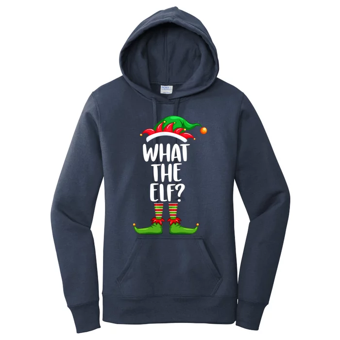 What The Elf Gift Matching Family Group Christmas Costume Great Gift Women's Pullover Hoodie