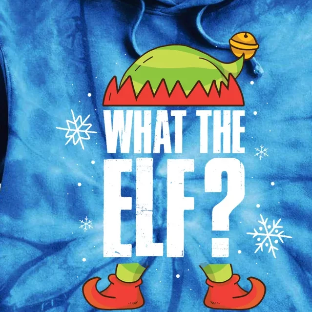 What The Elf Gift Tie Dye Hoodie