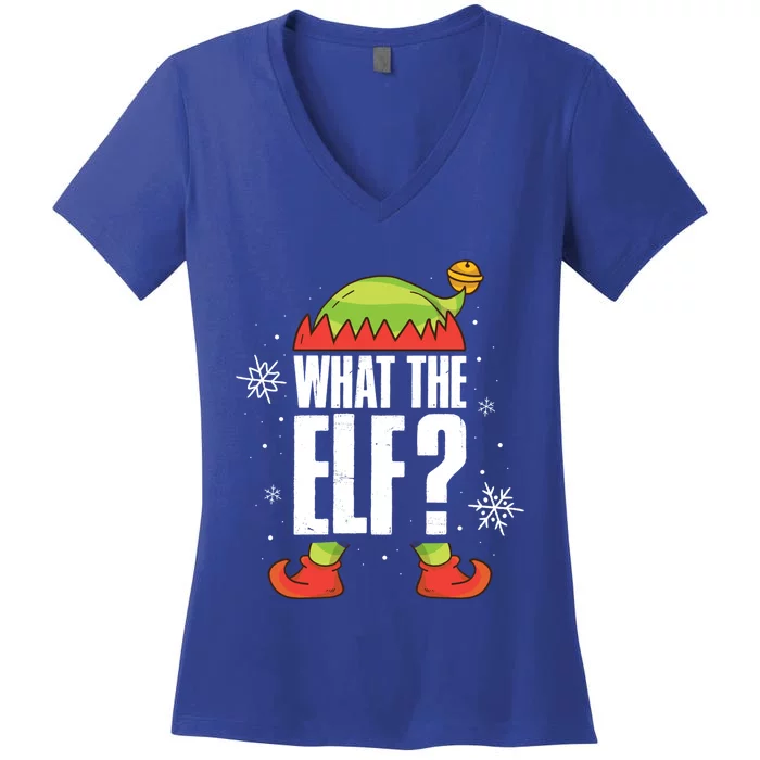 What The Elf Cute Gift Women's V-Neck T-Shirt