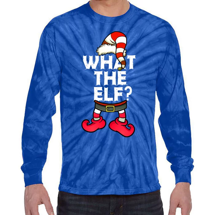 What The Elf Gift Tie-Dye Long Sleeve Shirt