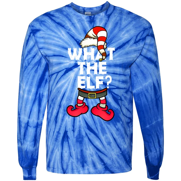 What The Elf Gift Tie-Dye Long Sleeve Shirt