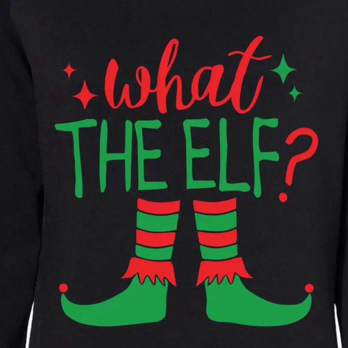 What The Elf Meaningful Gift Womens California Wash Sweatshirt