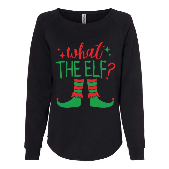 What The Elf Meaningful Gift Womens California Wash Sweatshirt