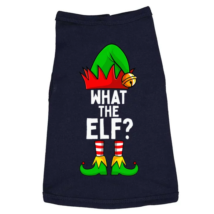 What The Elf Matching Family Christmas Doggie Tank