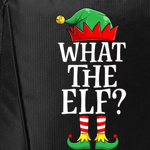 What The Elf Matching Family Group Christmas Party Pajama City Backpack