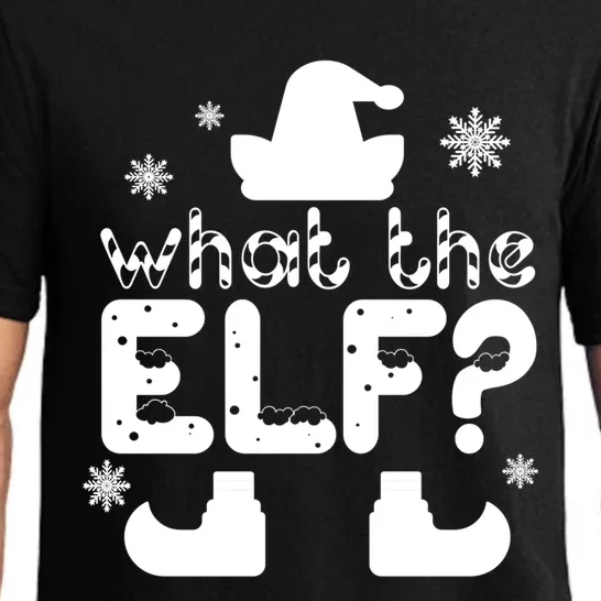 What The Elf Funny Christmas Gift Pajama Set