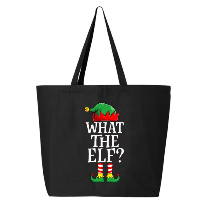 What The Elf Christmas Family Matching Xmas Group Funny 25L Jumbo Tote