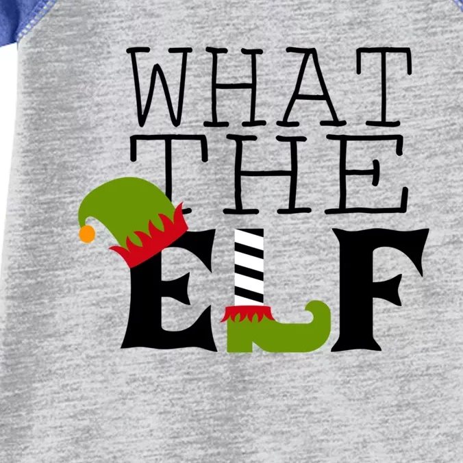 What The Elf Funny Christmas Festive Graphic Holiday Gift Infant Baby Jersey Bodysuit