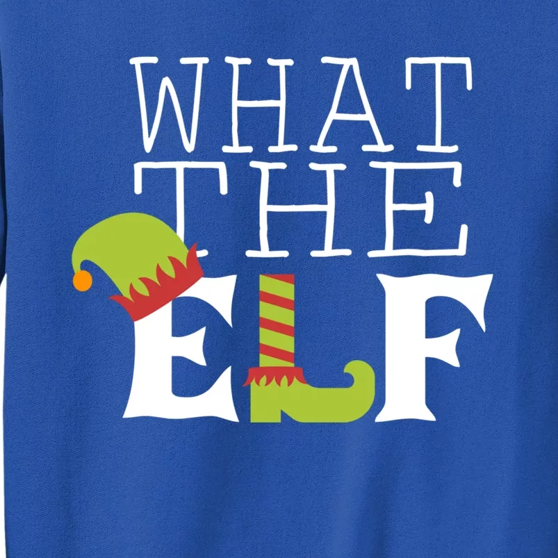 What The Elf Funny Christmas Festive Graphic Holiday Gift Sweatshirt