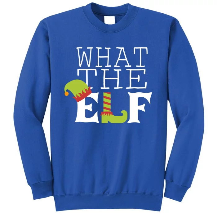 What The Elf Funny Christmas Festive Graphic Holiday Gift Sweatshirt