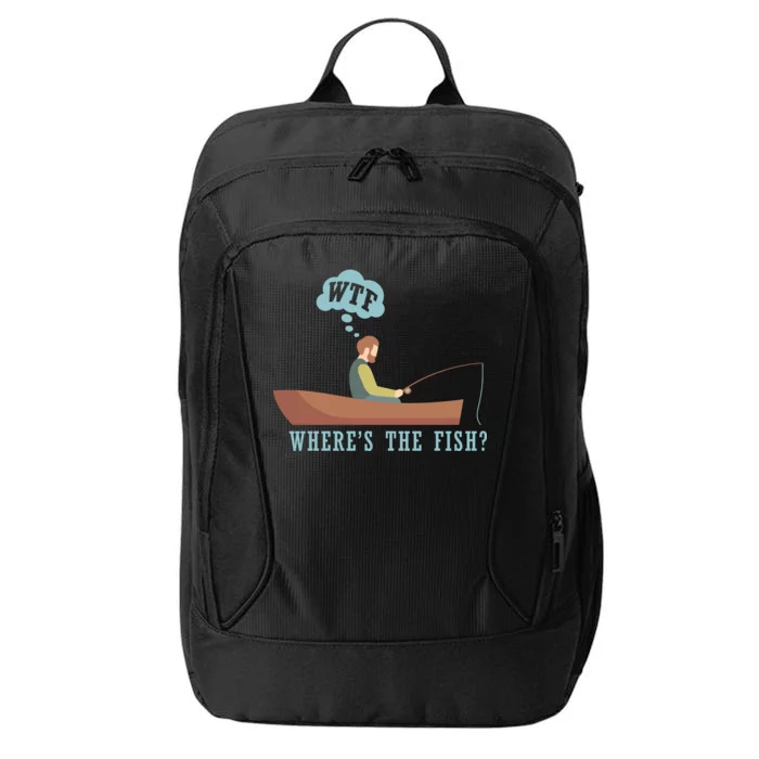 WTF Where The Fish City Backpack