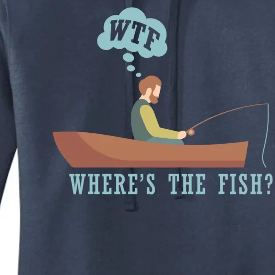 WTF Where The Fish Women's Pullover Hoodie