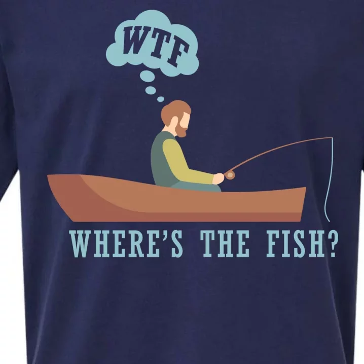 WTF Where The Fish Sueded Cloud Jersey T-Shirt