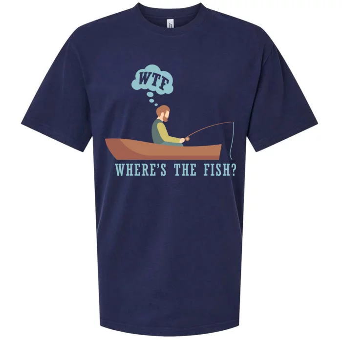 WTF Where The Fish Sueded Cloud Jersey T-Shirt