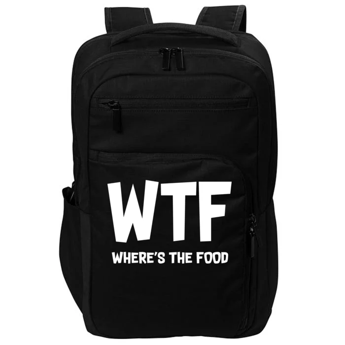 WTF Where's The Food Impact Tech Backpack