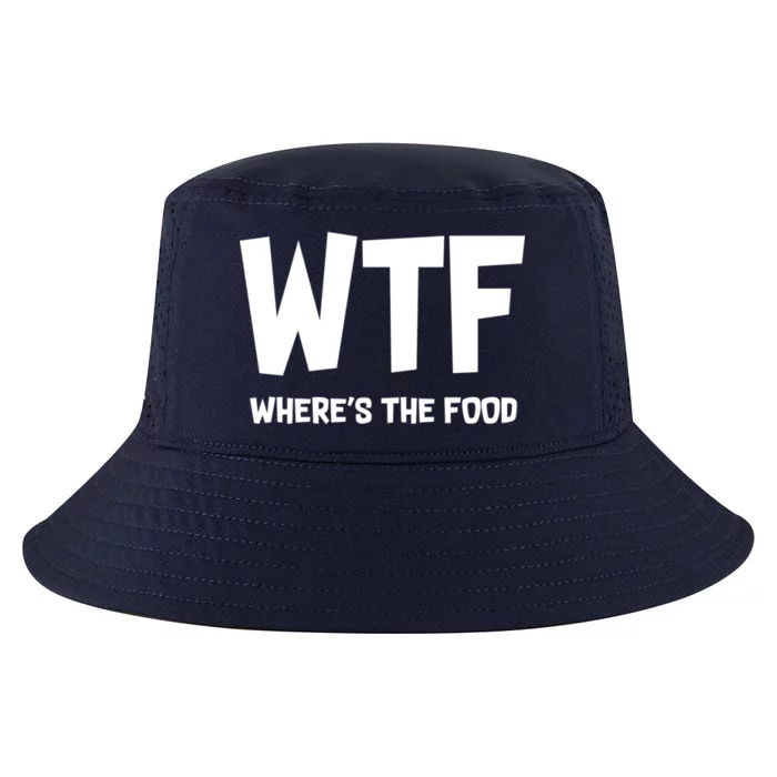 WTF Where's The Food Cool Comfort Performance Bucket Hat