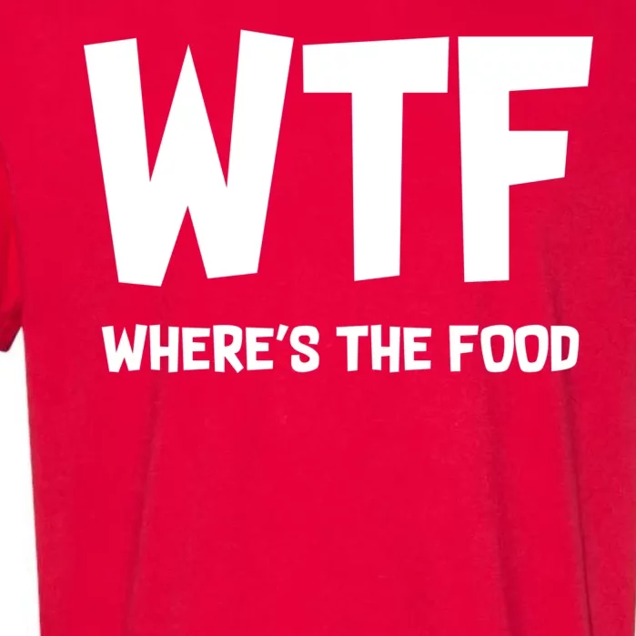 WTF Where's The Food Garment-Dyed Heavyweight T-Shirt