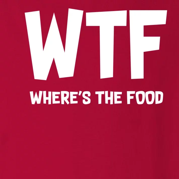 WTF Where's The Food Toddler Long Sleeve Shirt