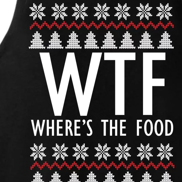 WTF Where's The Food Ugly Ladies Tri-Blend Wicking Tank