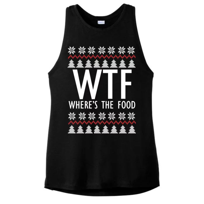 WTF Where's The Food Ugly Ladies Tri-Blend Wicking Tank