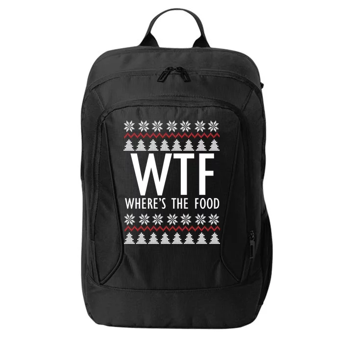 WTF Where's The Food Ugly City Backpack