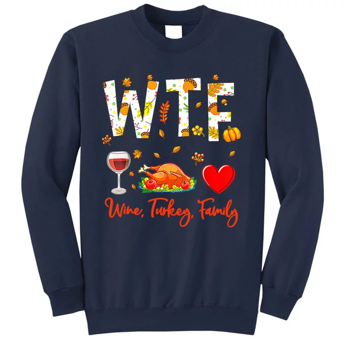 Wine Turkey Family Shirt WTF Funny Thanksgiving Gift Shirt Sweatshirt