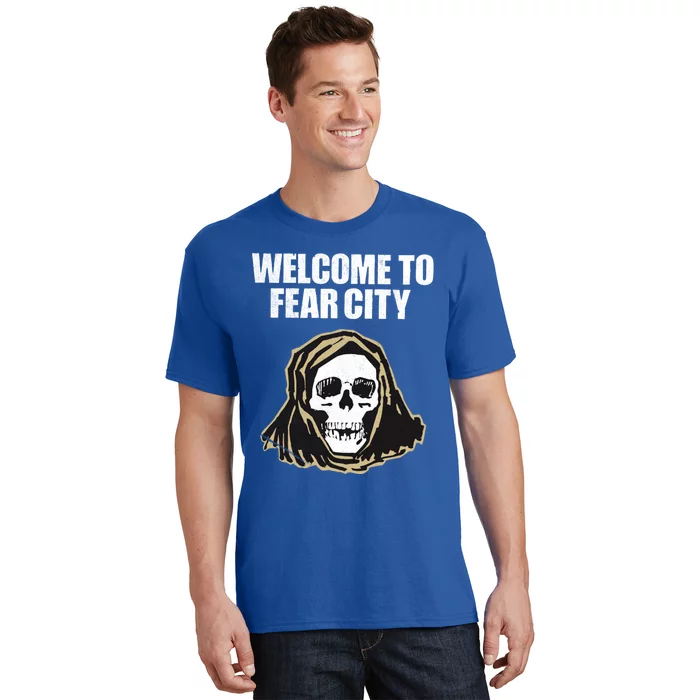 Welcome To Fear City Nyc New York 1977 Tourism Distressed Gift T-Shirt