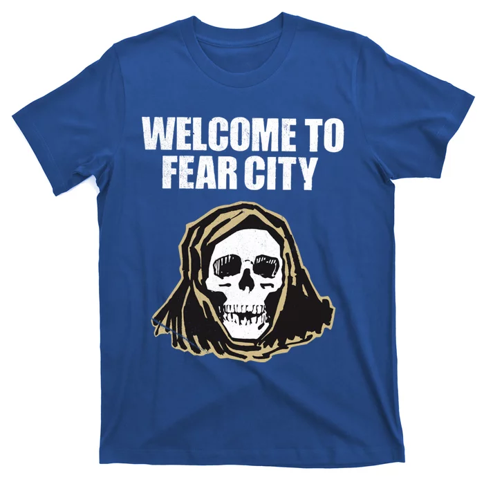 Welcome To Fear City Nyc New York 1977 Tourism Distressed Gift T-Shirt