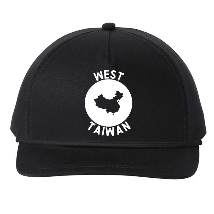 West Taiwan Funny China Map Cute Gift Snapback Five-Panel Rope Hat