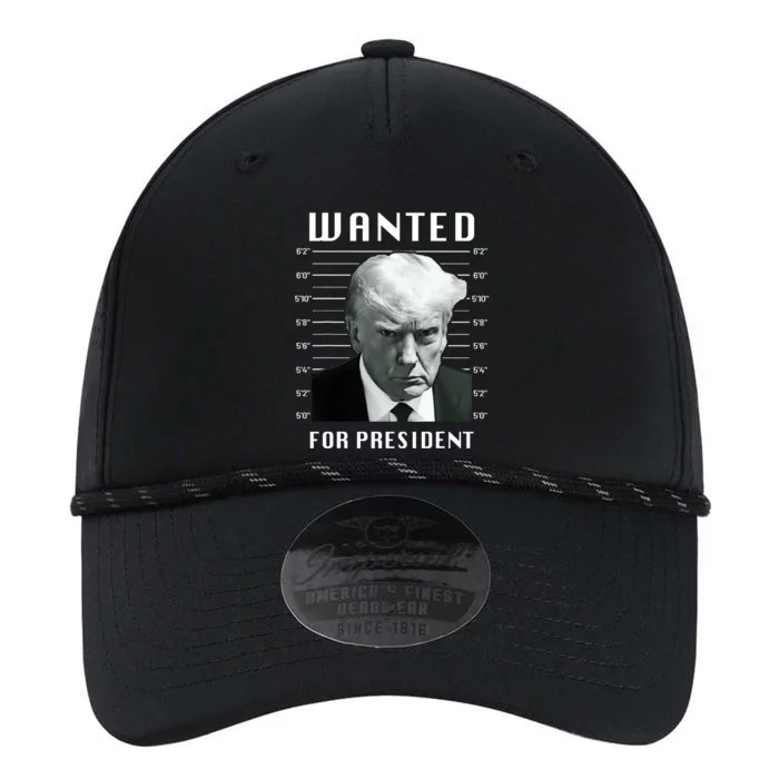 Wanted Trump For President Trump Mug Shot Never Surrender Trending Design Performance The Dyno Cap