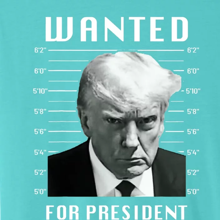 Wanted Trump For President Trump Mug Shot Never Surrender Trending Design ChromaSoft Performance T-Shirt