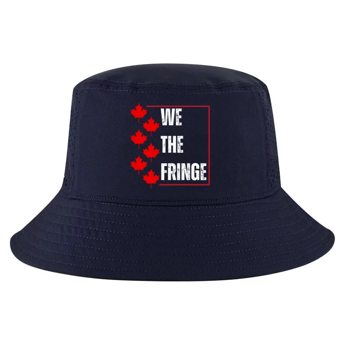 We The Fringe Canadian Leaf Flag Cool Comfort Performance Bucket Hat