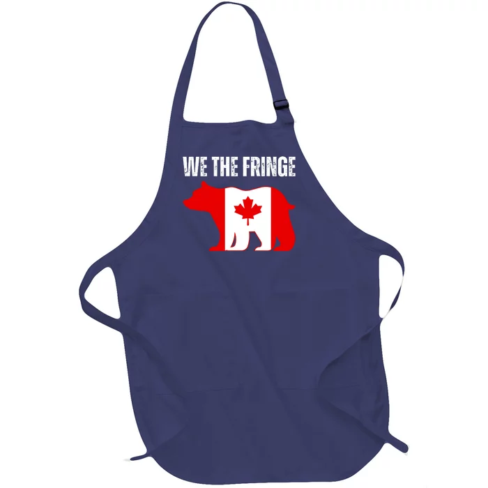 WE THE FRINGE CANADA FREEDOM CONVOY Full-Length Apron With Pocket