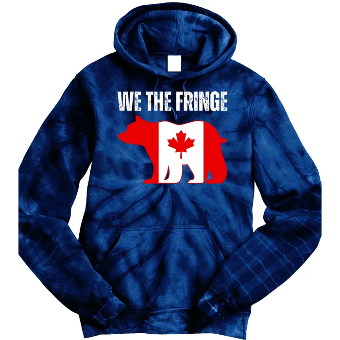 WE THE FRINGE CANADA FREEDOM CONVOY Tie Dye Hoodie