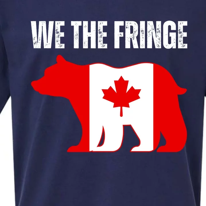 WE THE FRINGE CANADA FREEDOM CONVOY Sueded Cloud Jersey T-Shirt