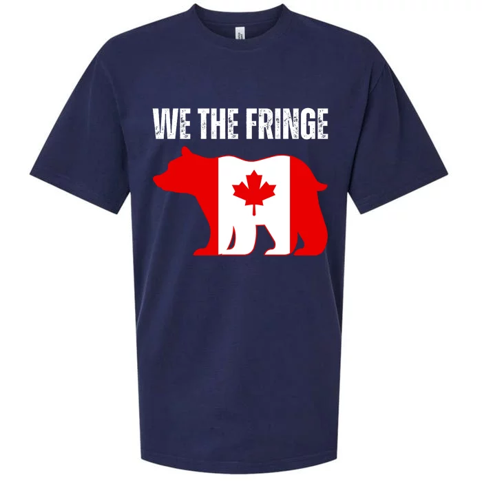 WE THE FRINGE CANADA FREEDOM CONVOY Sueded Cloud Jersey T-Shirt