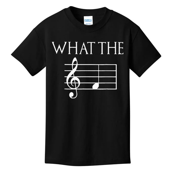 What The F Musical Note Kids T-Shirt