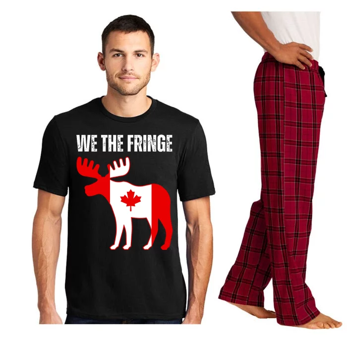 We The Fringe Funny Meme Truckers Pajama Set