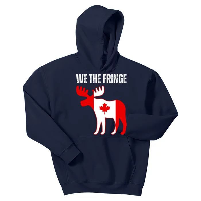 We The Fringe Funny Meme Truckers Kids Hoodie