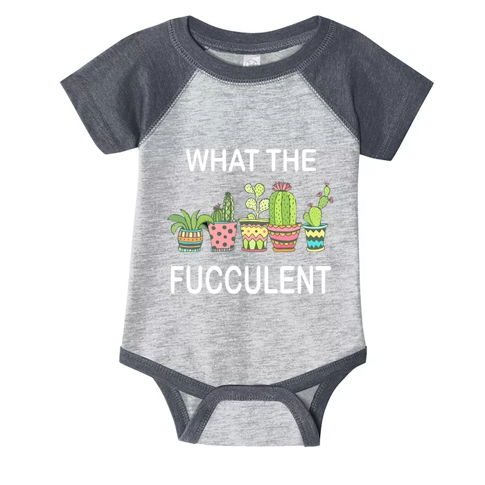 What The Fucculent Infant Baby Jersey Bodysuit