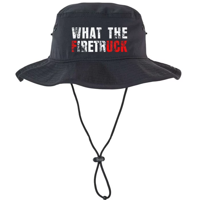 What The Firetruck Fireman Funny Firefighter Legacy Cool Fit Booney Bucket Hat